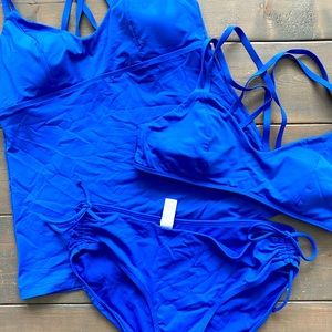 Athleta 3 piece swim set